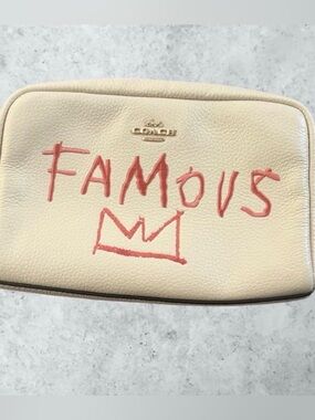 Coach x Jean-Michel Basquiat Special 2020 Boxy Cosmetic Case